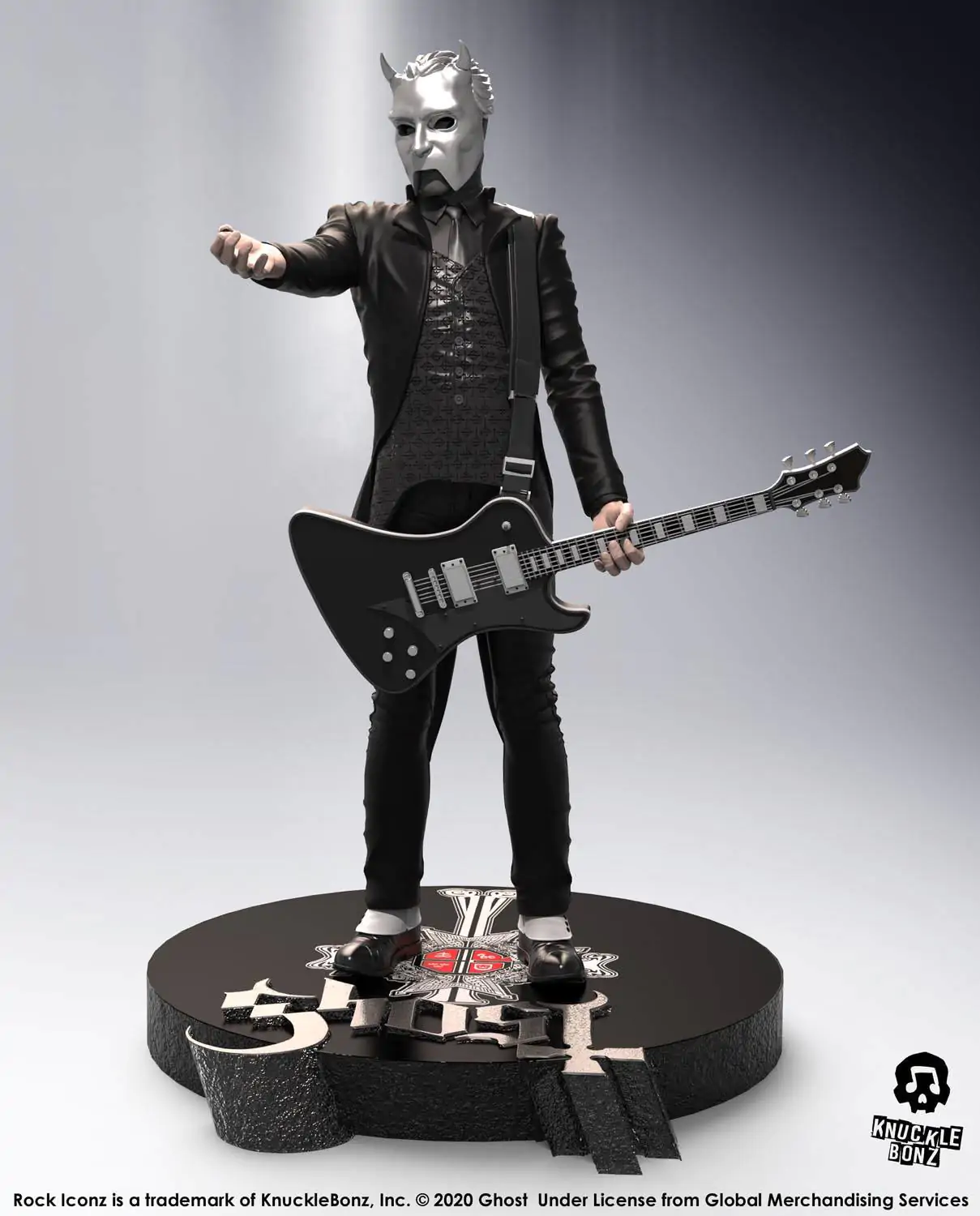 Ghost Rock Iconz Kip Nameless Ghoul (Crna Gitara) Limited Edition 22 cm fotografija proizvoda