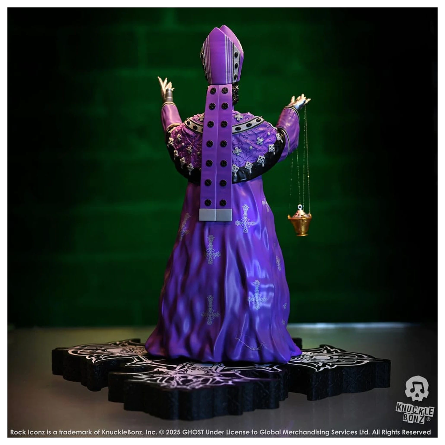 Ghost Rock Iconz statua Papa V Perpetua Purple Robes 22 cm fotografija proizvoda