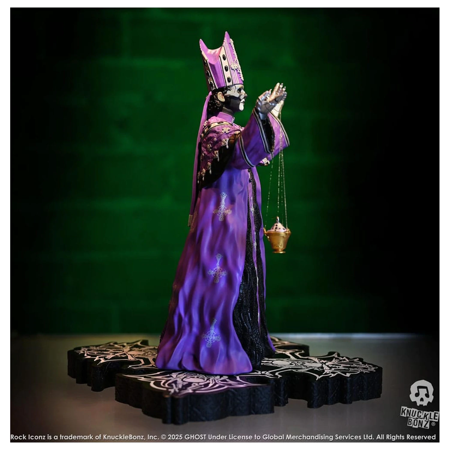 Ghost Rock Iconz statua Papa V Perpetua Purple Robes 22 cm fotografija proizvoda