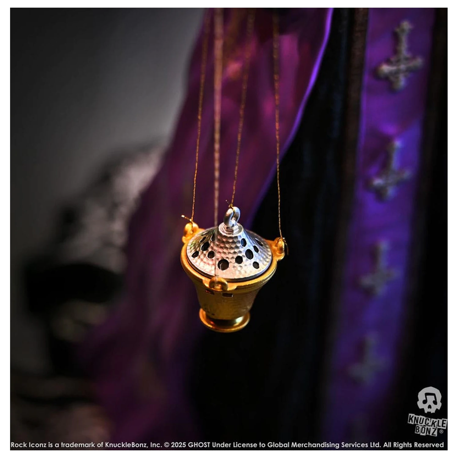 Ghost Rock Iconz statua Papa V Perpetua Purple Robes 22 cm fotografija proizvoda