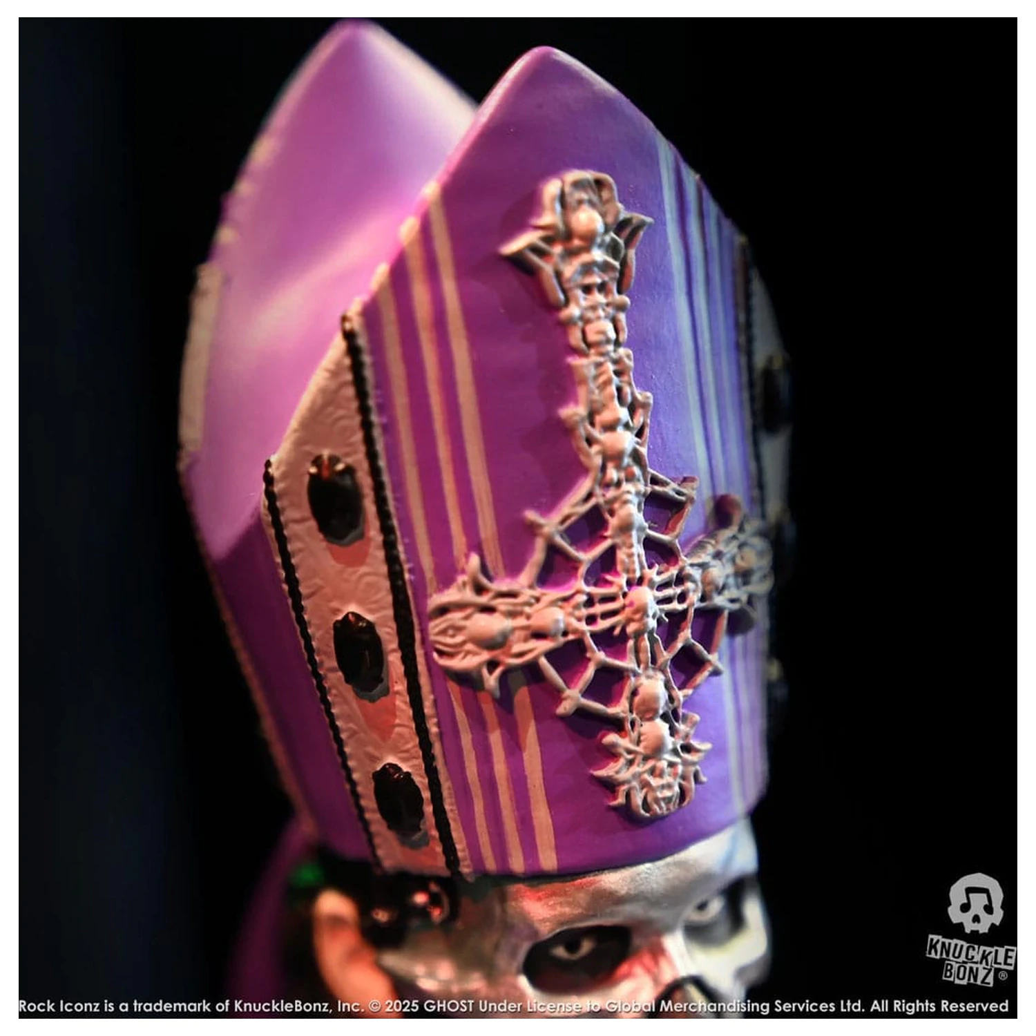 Ghost Rock Iconz statua Papa V Perpetua Purple Robes 22 cm fotografija proizvoda