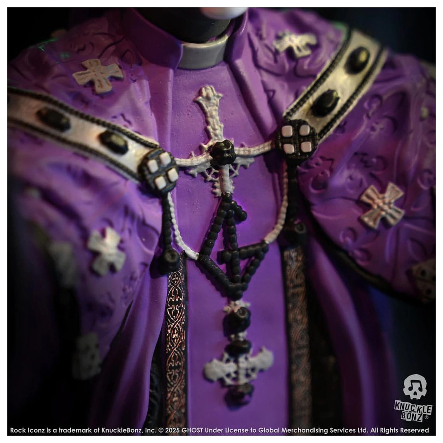Ghost Rock Iconz statua Papa V Perpetua Purple Robes 22 cm fotografija proizvoda