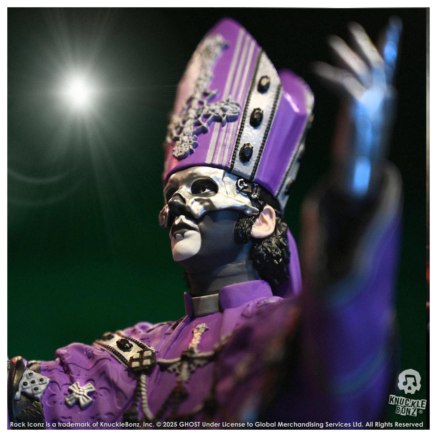 Ghost Rock Iconz statua Papa V Perpetua Purple Robes 22 cm fotografija proizvoda