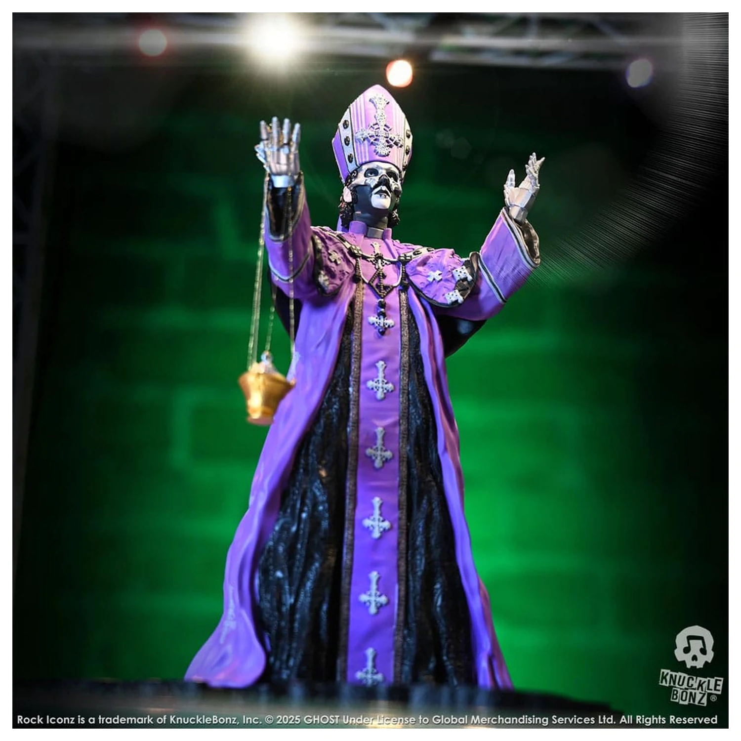 Ghost Rock Iconz statua Papa V Perpetua Purple Robes 22 cm fotografija proizvoda