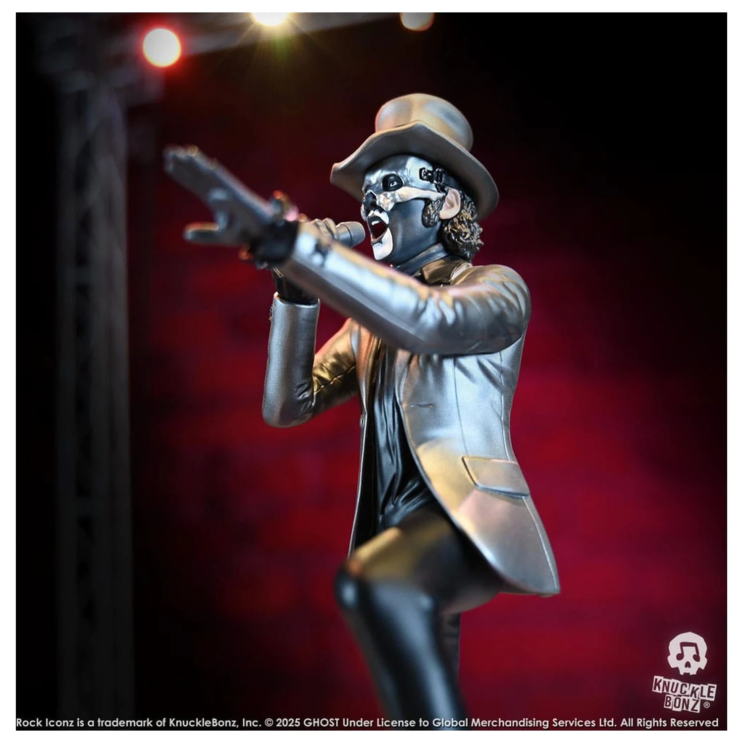 Ghost Rock Iconz Statua Papa V Perpetua Top Hat 22 cm fotografija proizvoda