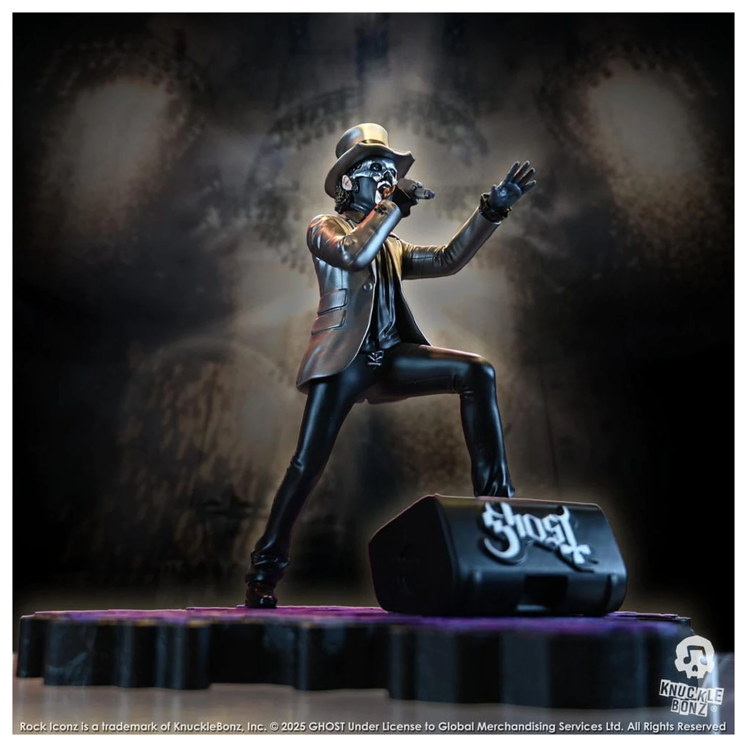 Ghost Rock Iconz Statua Papa V Perpetua Top Hat 22 cm fotografija proizvoda