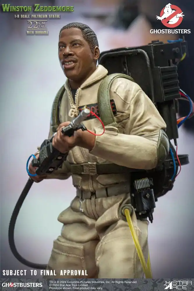 Ghostbusters Resin Kip 1/8 Winston Zeddemore 22 cm fotografija proizvoda