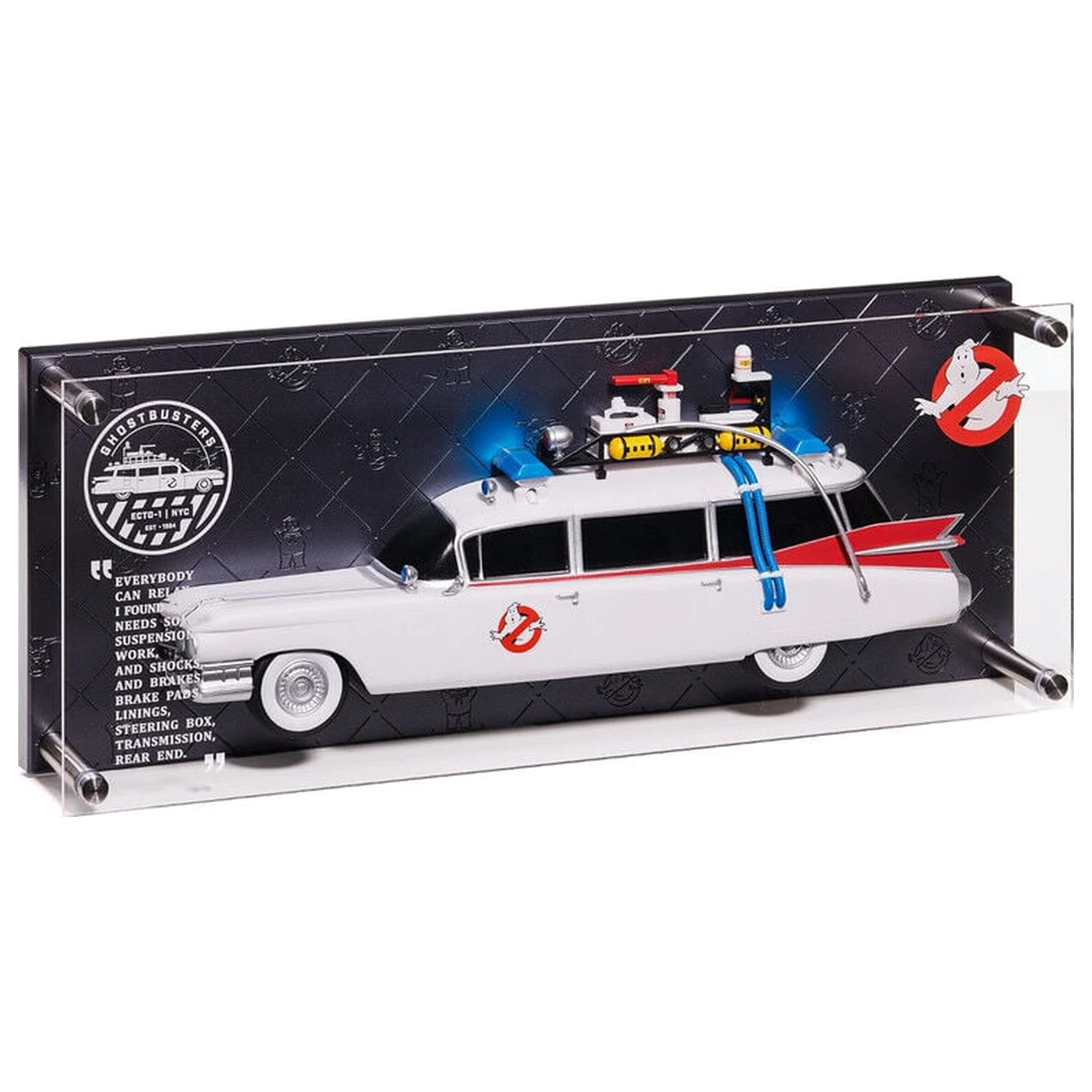Ghostbusters Ecto-1 Licencirana replika pločice fotografija proizvoda