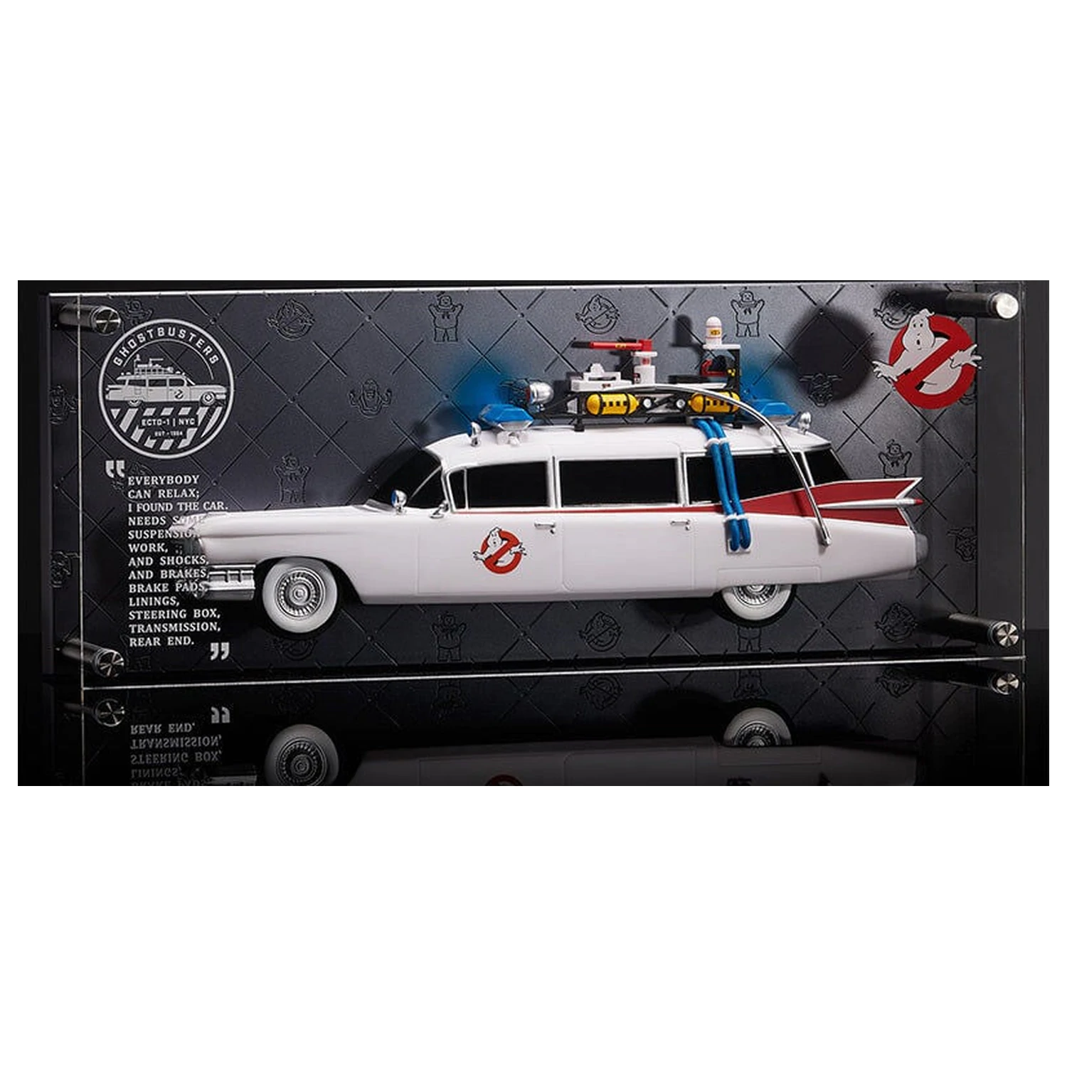 Ghostbusters Ecto-1 Licencirana replika pločice fotografija proizvoda