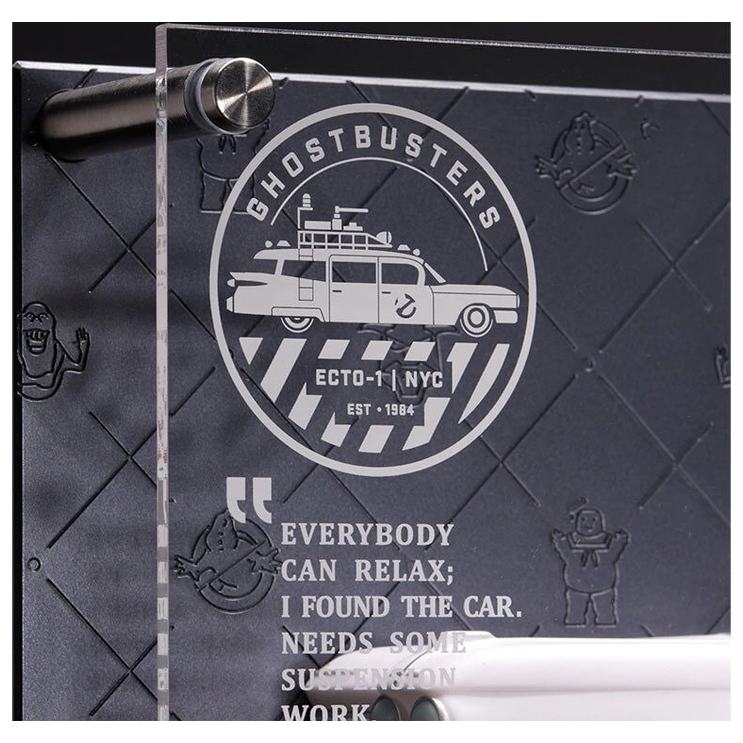 Ghostbusters Ecto-1 Licencirana replika pločice fotografija proizvoda
