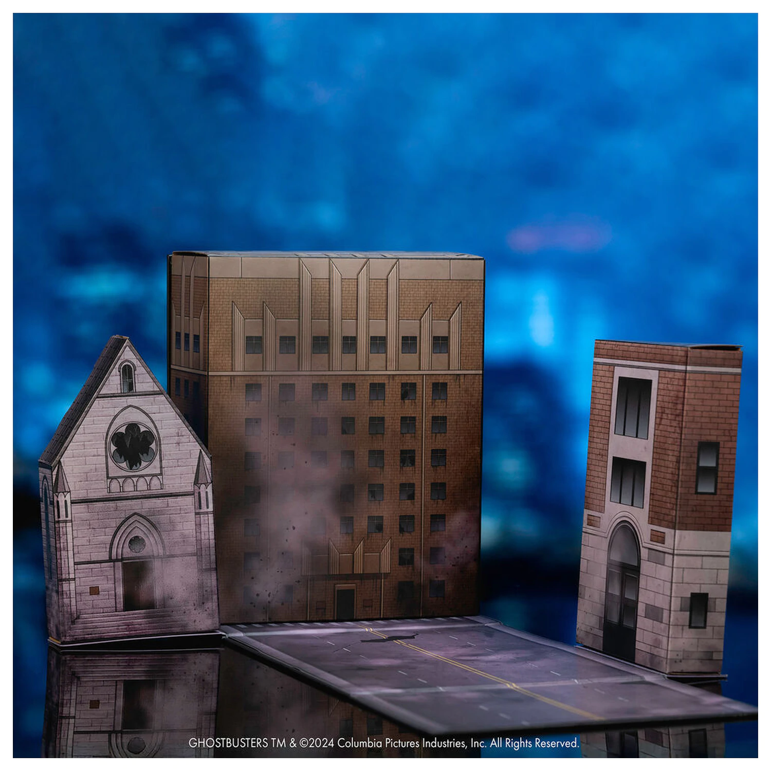 Ghostbusters Puft Marsmellow set figure diorama filmske pozornice fotografija proizvoda