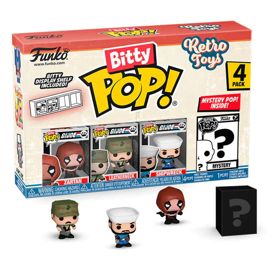 Gi Joe Bitty Funko POP! Vinil Figura 4-Pack 2,5 cm fotografija proizvoda