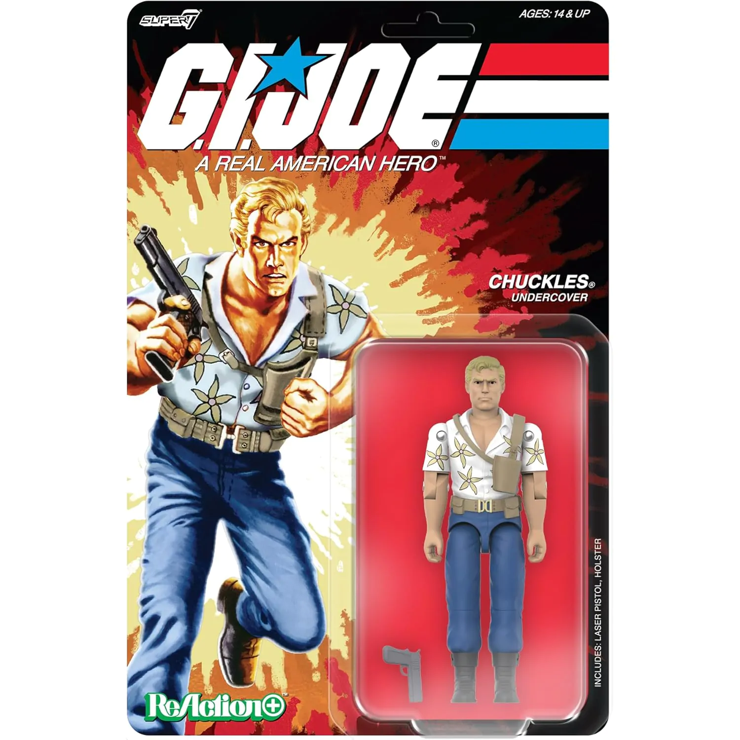 GI Joe ReAction+ Action Figure Wave 07 Chuckles (Movie) 10 cm fotografija proizvoda