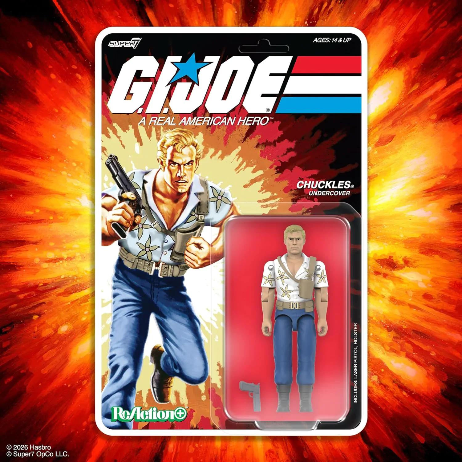 GI Joe ReAction+ Action Figure Wave 07 Chuckles (Movie) 10 cm fotografija proizvoda