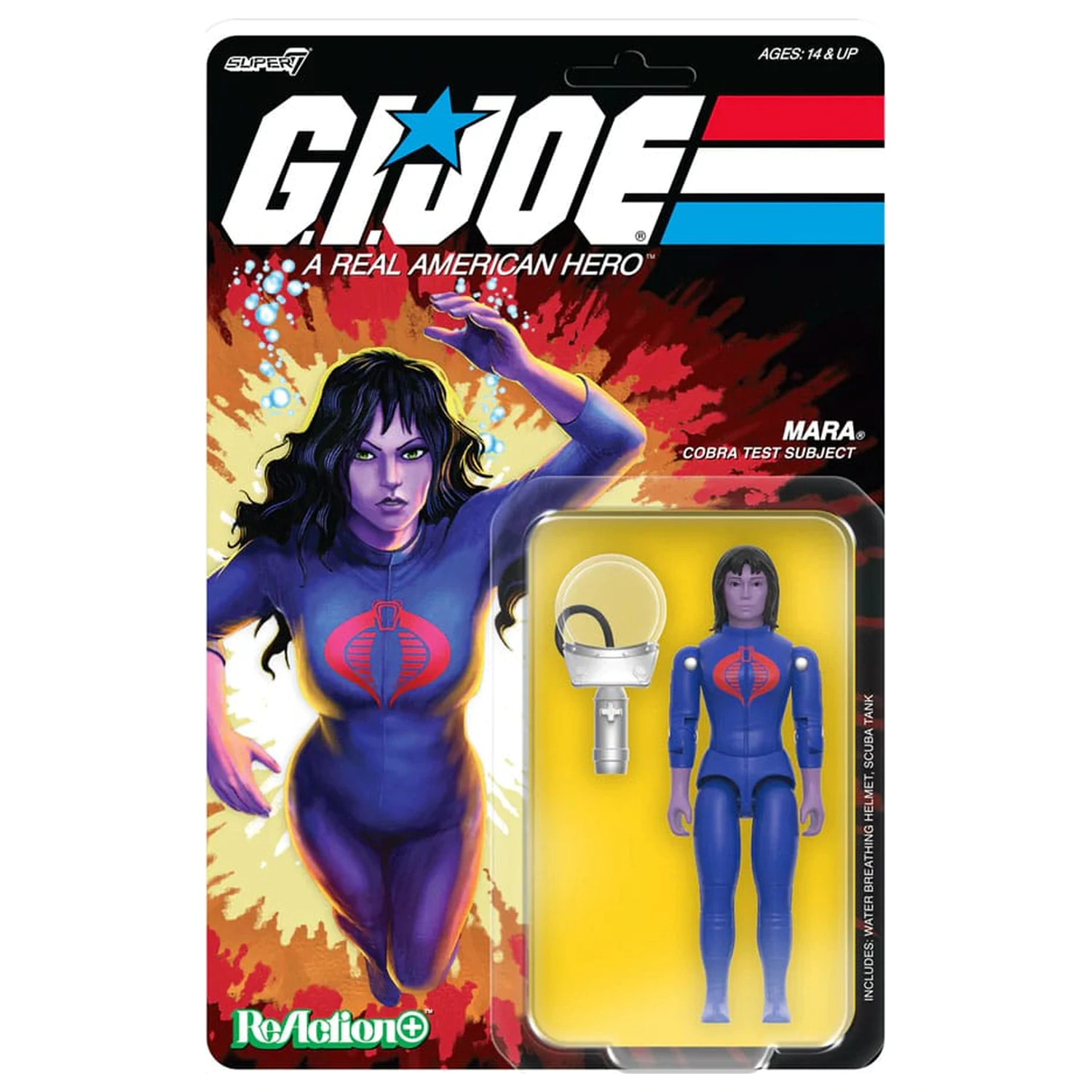 GI Joe ReAction+ figura Mara 10 cm, Val 06 fotografija proizvoda