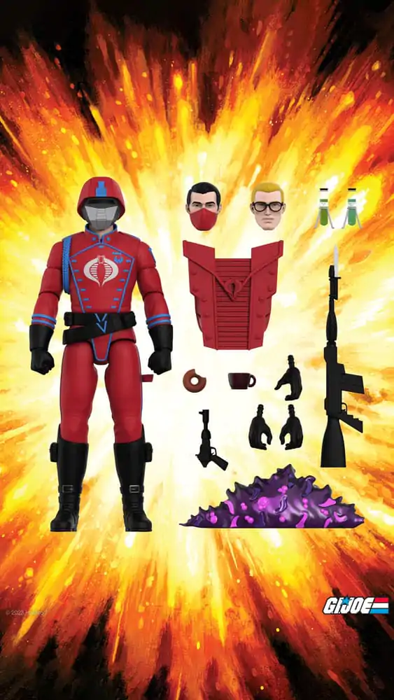 GI Joe Ultimates akcijska figura Wave 5 Cobra Crimson Guard 20 cm fotografija proizvoda