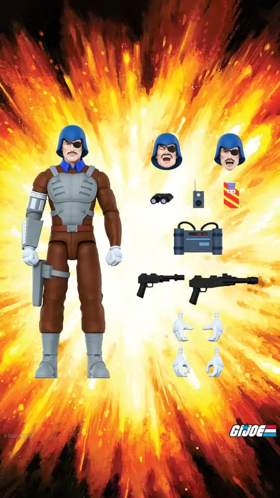 GI Joe Ultimates akcijska figura Wave 5 Major Bludd 20 cm fotografija proizvoda