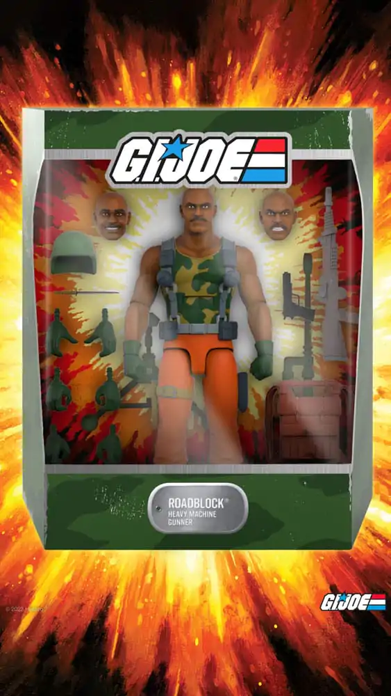 GI Joe Ultimates akcijska figura Wave 5 Roadblock 20 cm fotografija proizvoda