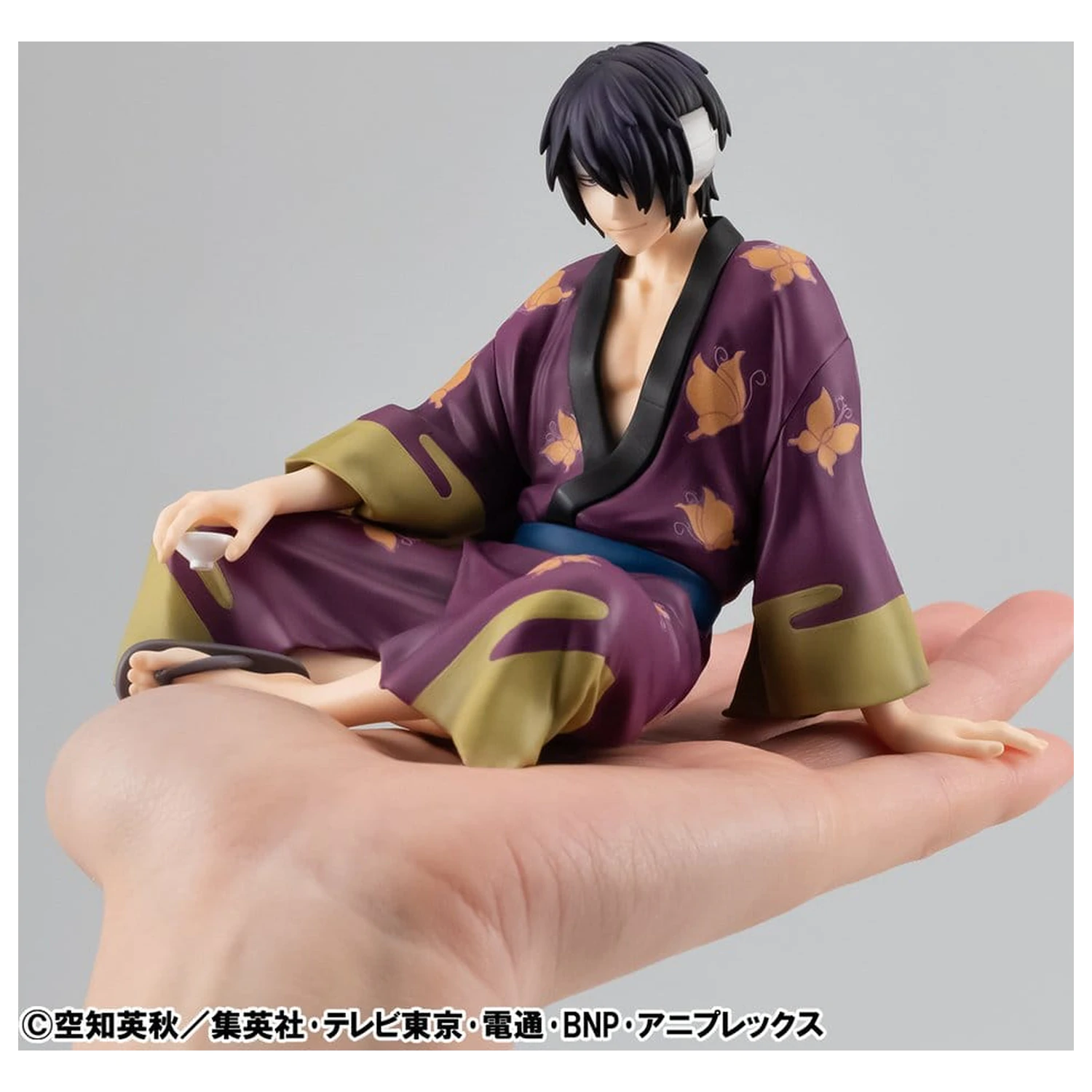 Gintama G.E.M. Series PVC kip Takasugi San Palm Size 9 cm fotografija proizvoda
