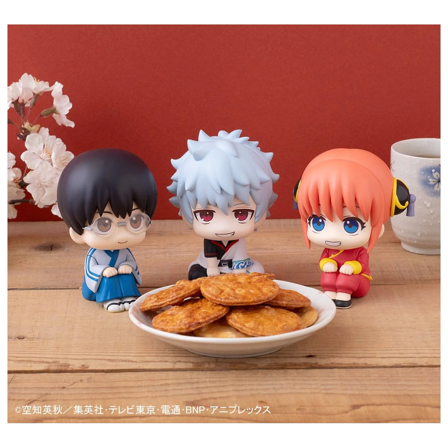 Gintama Look Up PVC kip Shimpachi Shimura 11 cm fotografija proizvoda