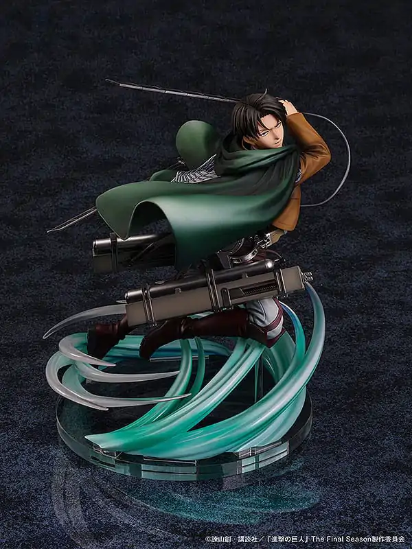 Attack on Titan PVC Kip 1/6 Humanity's Strongest Soldier Levi 23 cm fotografija proizvoda