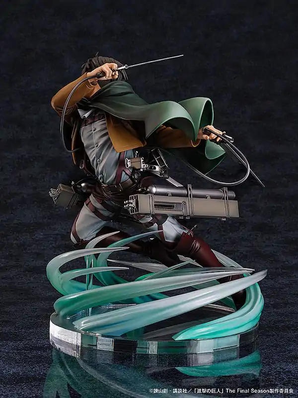 Attack on Titan PVC Kip 1/6 Humanity's Strongest Soldier Levi 23 cm fotografija proizvoda