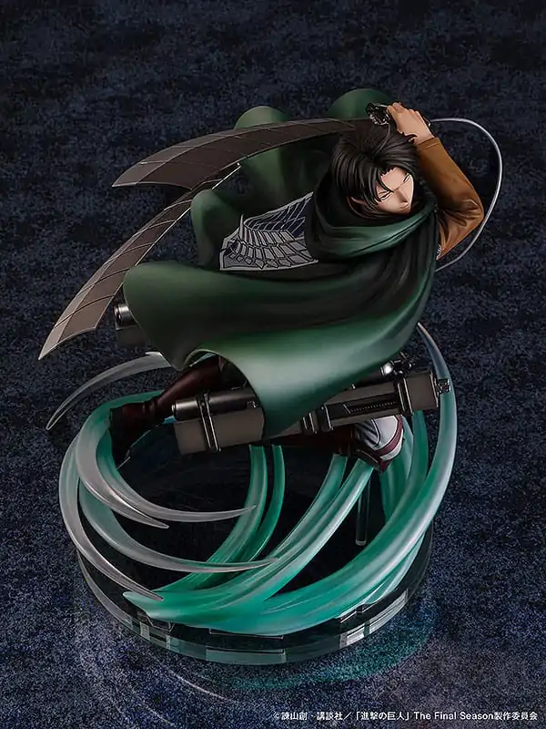 Attack on Titan PVC Kip 1/6 Humanity's Strongest Soldier Levi 23 cm fotografija proizvoda