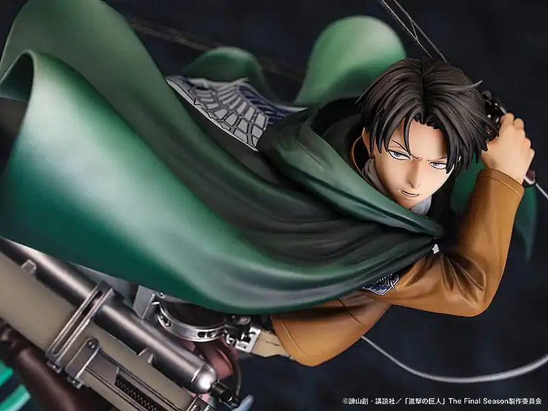 Attack on Titan PVC Kip 1/6 Humanity's Strongest Soldier Levi 23 cm fotografija proizvoda