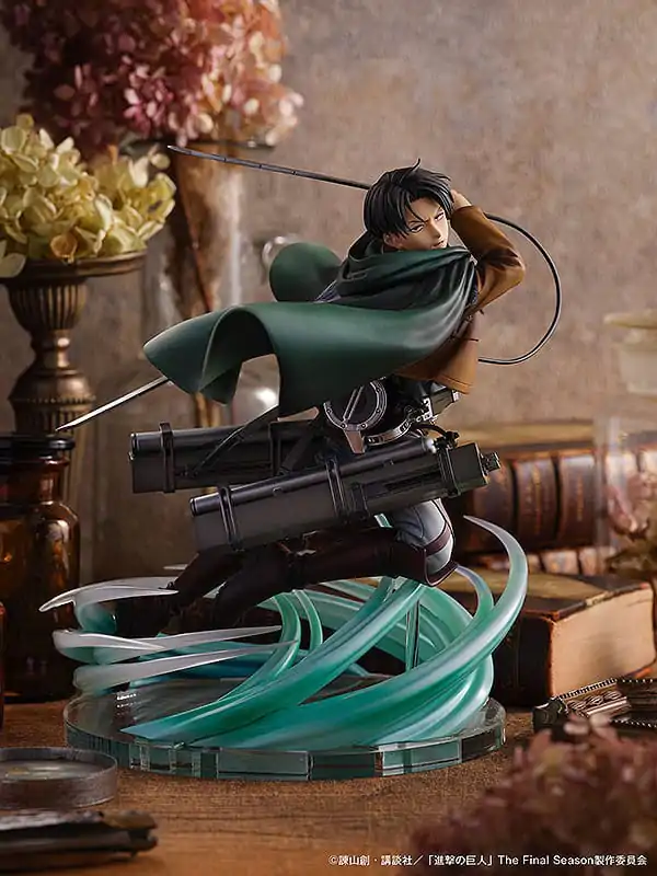 Attack on Titan PVC Kip 1/6 Humanity's Strongest Soldier Levi 23 cm fotografija proizvoda