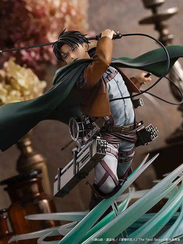 Attack on Titan PVC Kip 1/6 Humanity's Strongest Soldier Levi 23 cm fotografija proizvoda