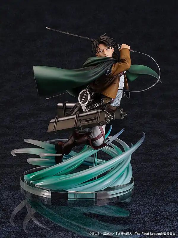 Attack on Titan PVC Kip 1/6 Humanity's Strongest Soldier Levi 23 cm fotografija proizvoda