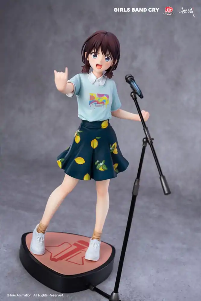Girls Band Cry Natsu wo Mankitsu shite Sakebe Series No. 1 PVC kipić 1/7 Nina Iseri 24 cm fotografija proizvoda