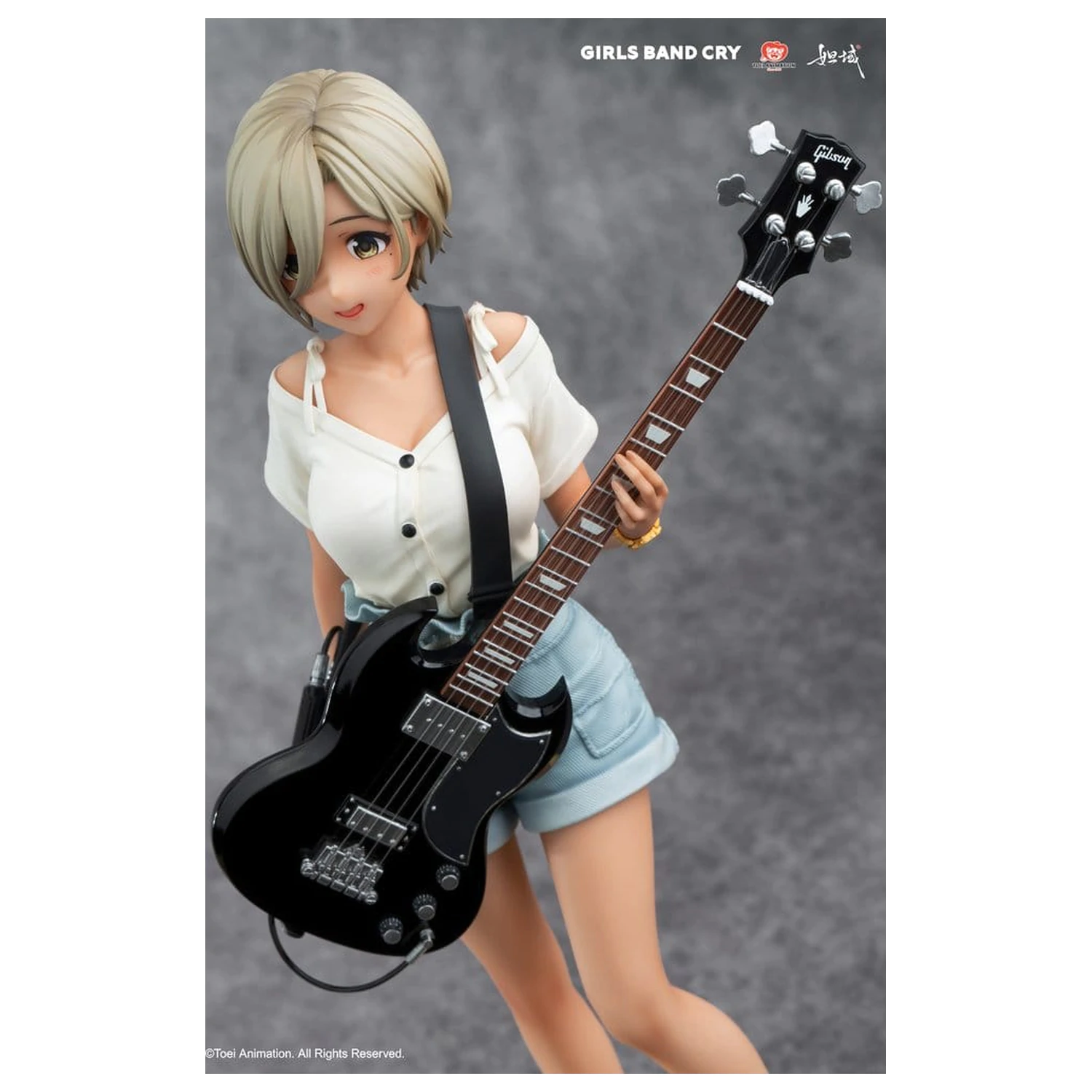 Girls Band Cry Natsu wo Mankitsu shite Sakebe Series No. 3 PVC statua 1/7 Rupa 26 cm fotografija proizvoda