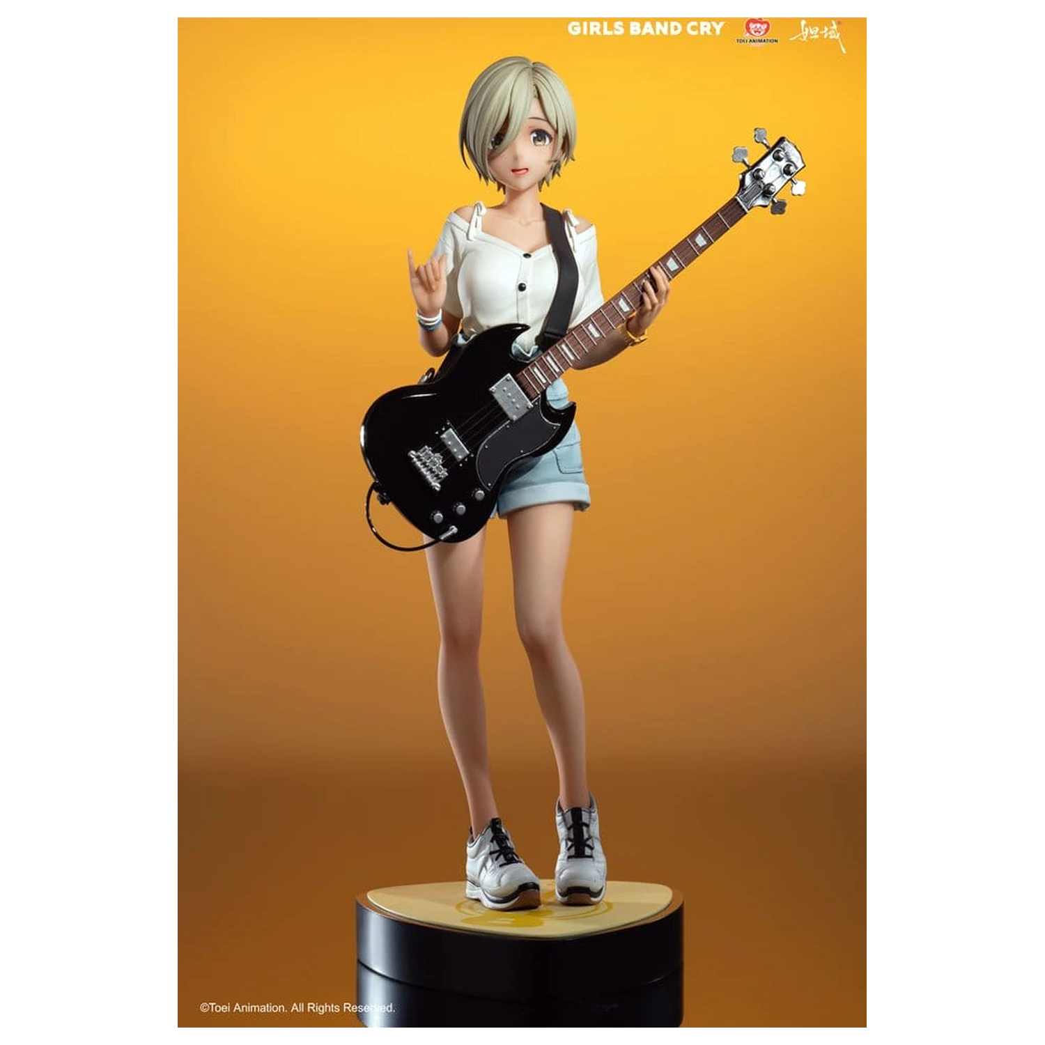 Girls Band Cry Natsu wo Mankitsu shite Sakebe Series No. 3 PVC statua 1/7 Rupa 26 cm fotografija proizvoda