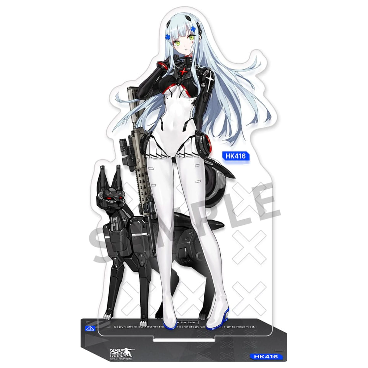 Girls´ Frontline PVC statua 1/7 416 Midnight Evangelion Ver. 25 cm fotografija proizvoda