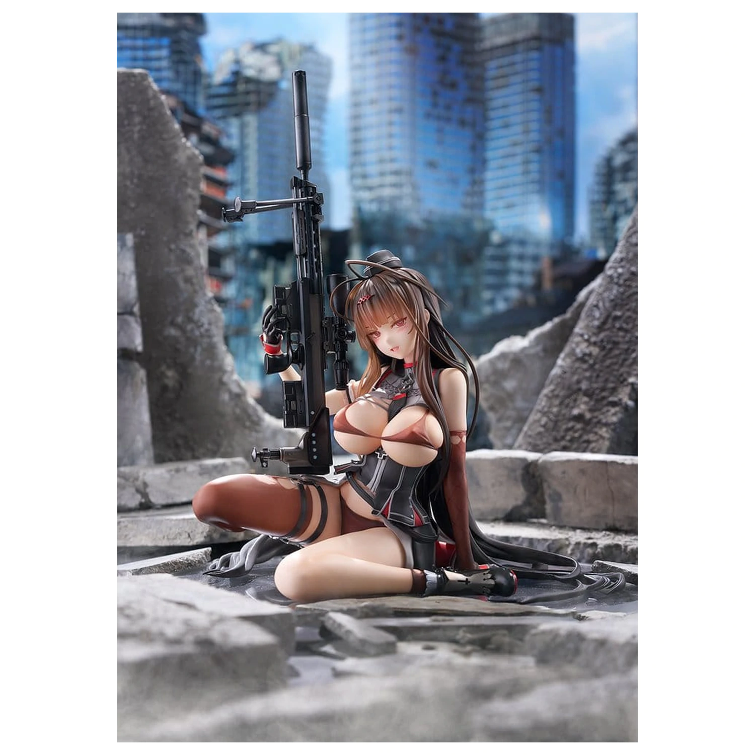 Girls' Frontline PVC figura 1/7 Gd DSR-50 Heavy Damage Ver. 24 cm fotografija proizvoda