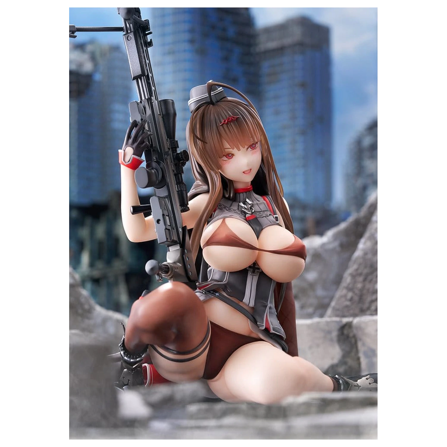 Girls' Frontline PVC figura 1/7 Gd DSR-50 Heavy Damage Ver. 24 cm fotografija proizvoda