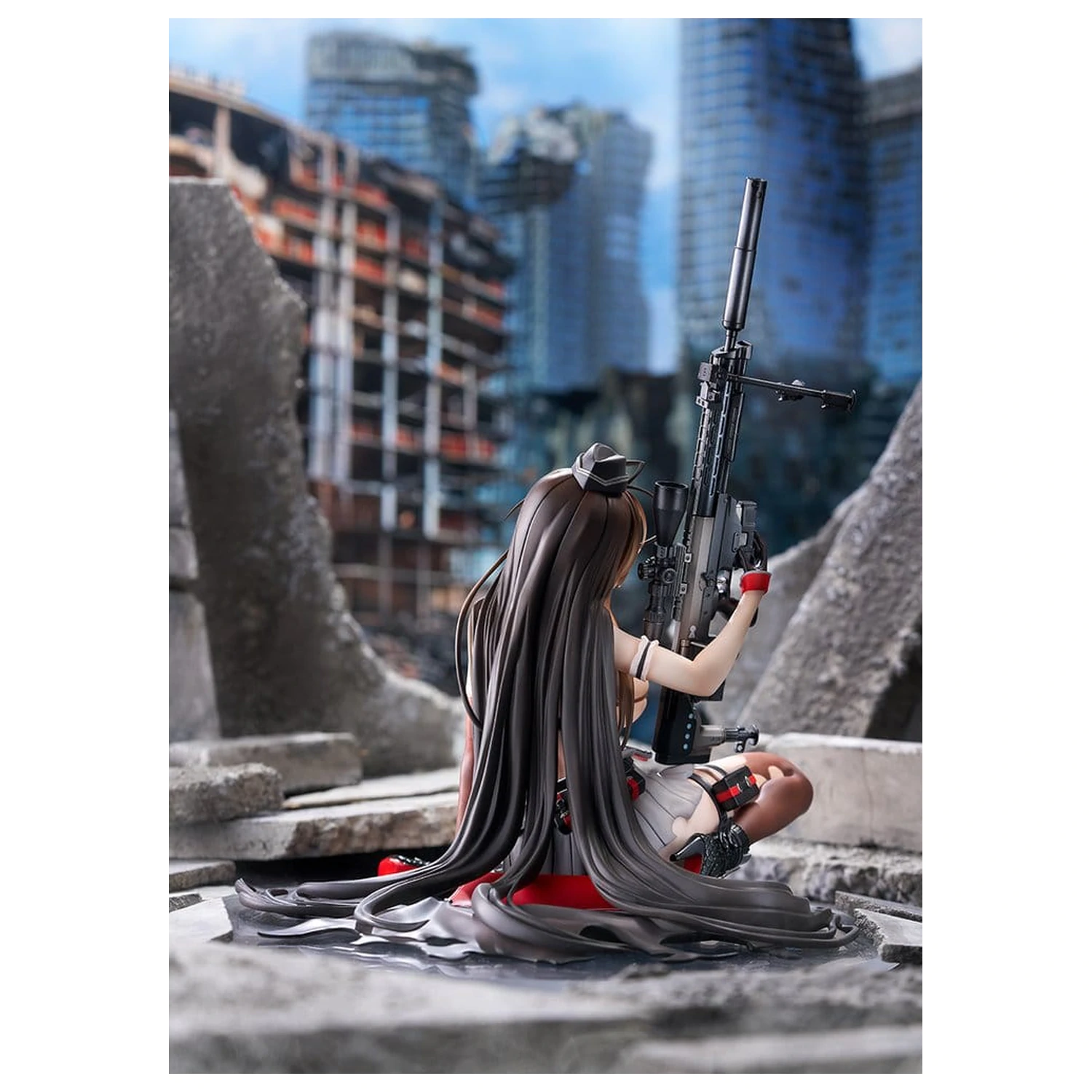 Girls' Frontline PVC figura 1/7 Gd DSR-50 Heavy Damage Ver. 24 cm fotografija proizvoda