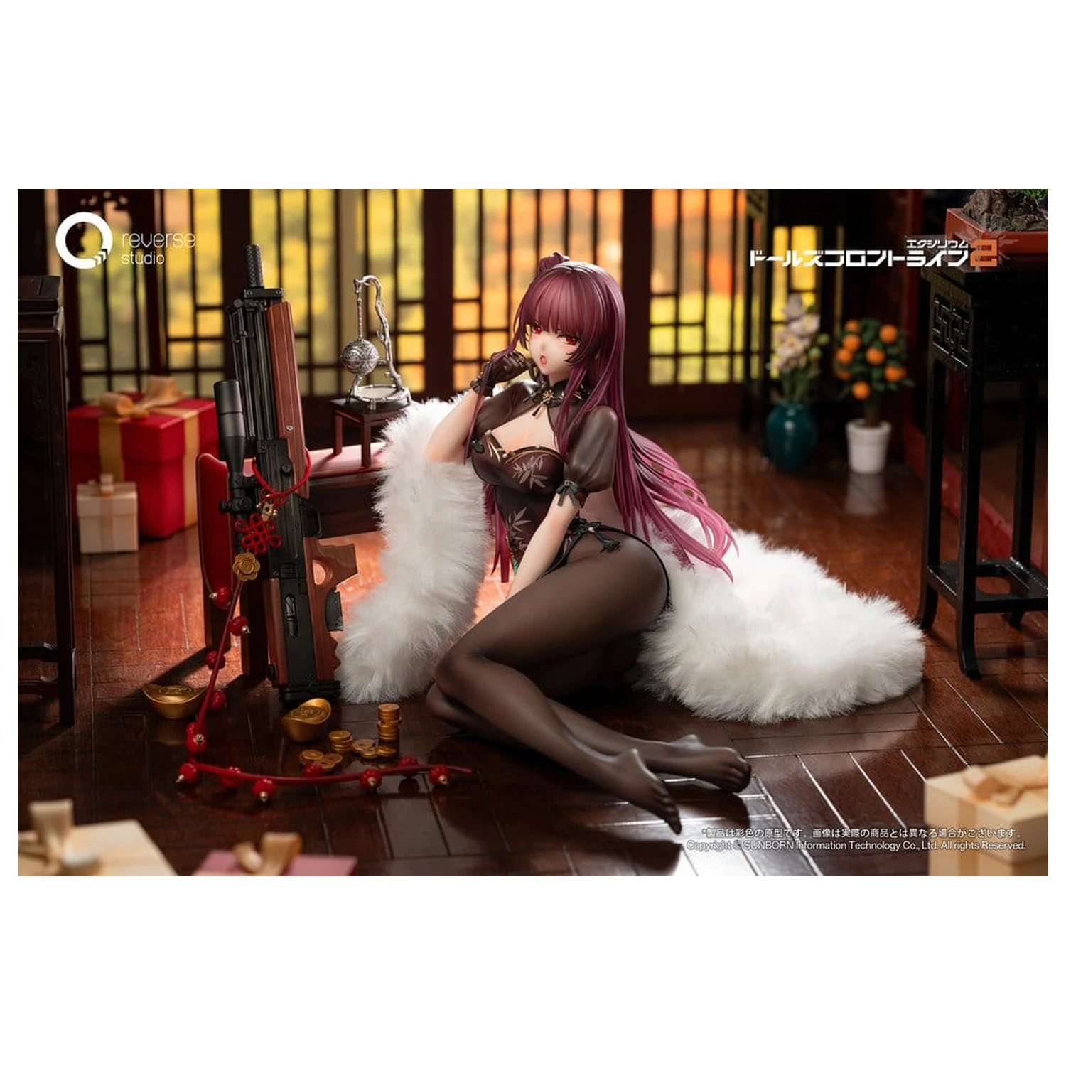 Girls´ Frontline 2: Exilium Kip 1/6 Makiatto: Embroidered Bamboo, Blooming Shadows Ver. 13 cm fotografija proizvoda