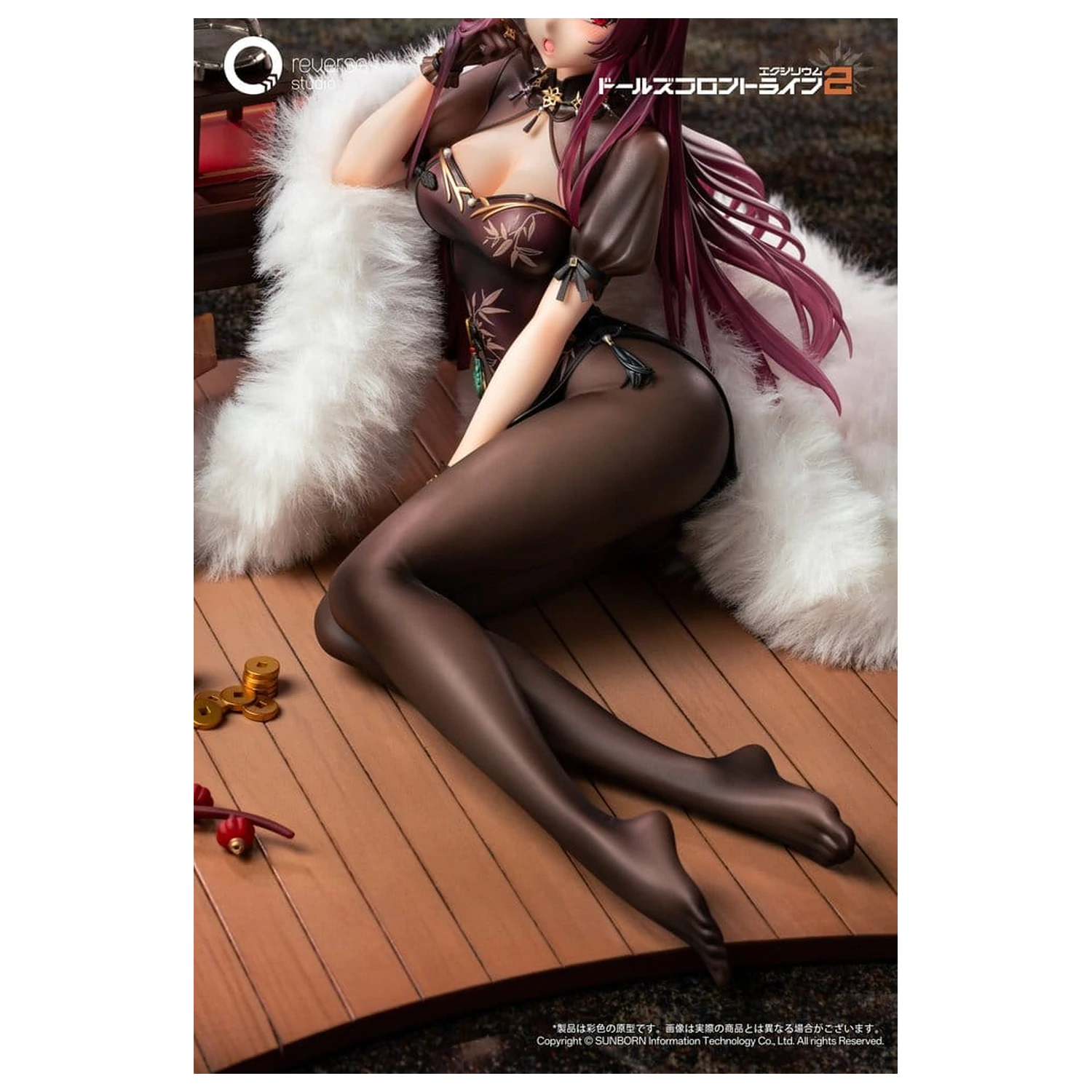 Girls´ Frontline 2: Exilium Kip 1/6 Makiatto: Embroidered Bamboo, Blooming Shadows Ver. 13 cm fotografija proizvoda