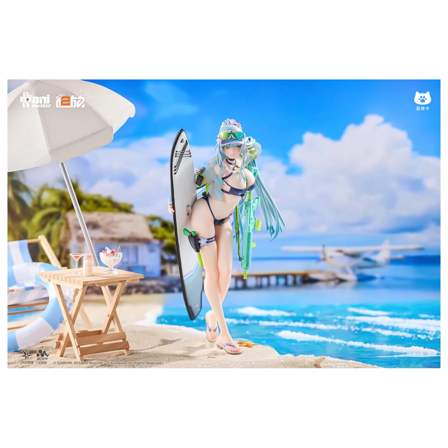 Girls' Frontline 2: Exilium statua 1/7 HK416 Cerulean Breaker 24 cm fotografija proizvoda