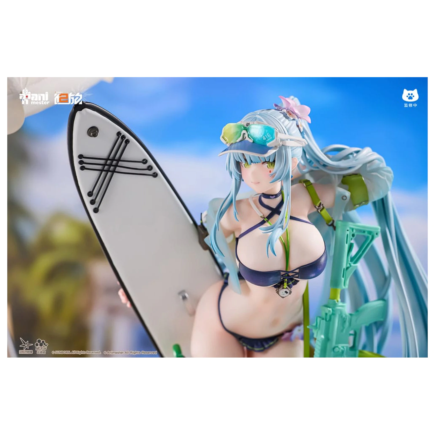 Girls' Frontline 2: Exilium statua 1/7 HK416 Cerulean Breaker 24 cm fotografija proizvoda