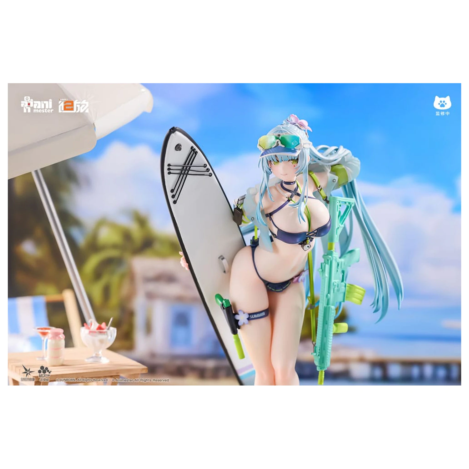 Girls' Frontline 2: Exilium statua 1/7 HK416 Cerulean Breaker 24 cm fotografija proizvoda
