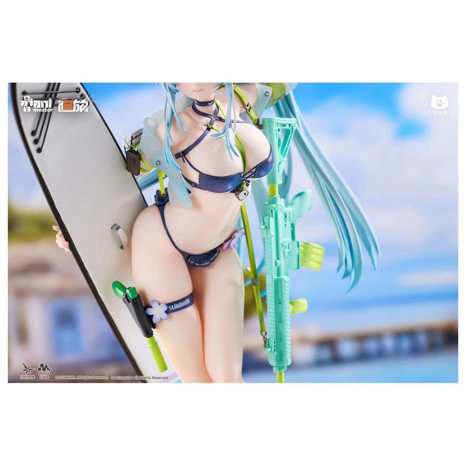 Girls' Frontline 2: Exilium statua 1/7 HK416 Cerulean Breaker 24 cm fotografija proizvoda