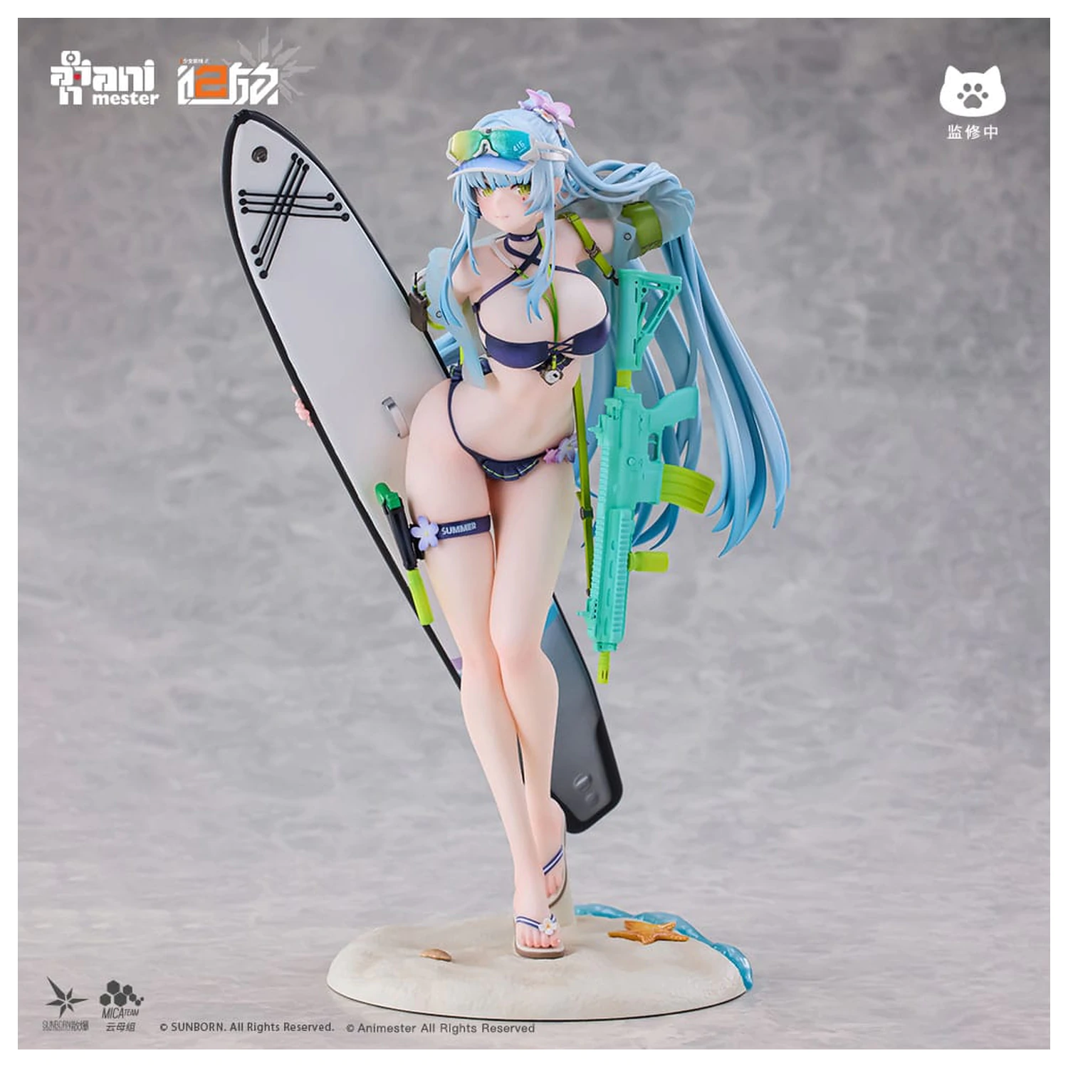 Girls' Frontline 2: Exilium statua 1/7 HK416 Cerulean Breaker 24 cm fotografija proizvoda
