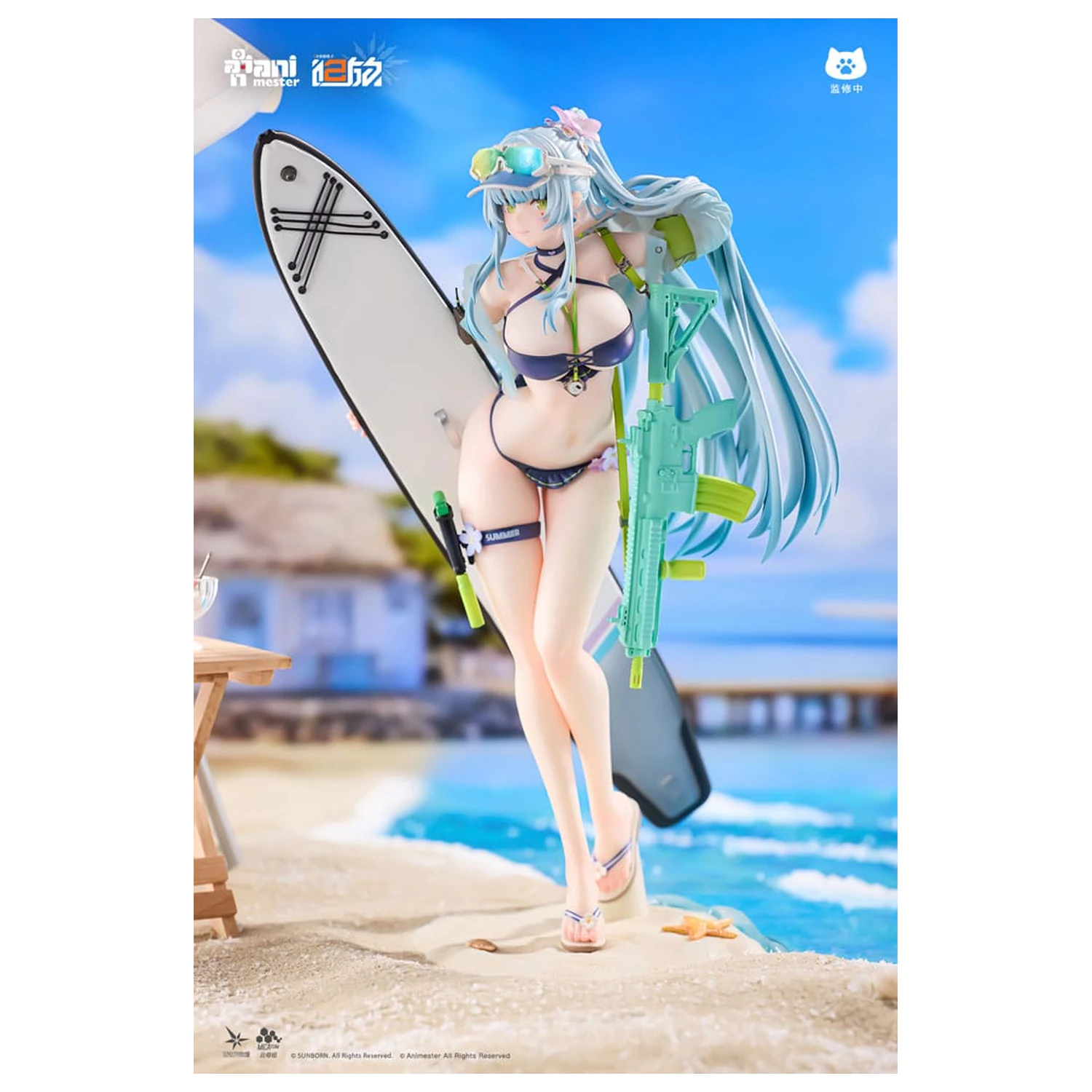 Girls' Frontline 2: Exilium statua 1/7 HK416 Cerulean Breaker 24 cm fotografija proizvoda