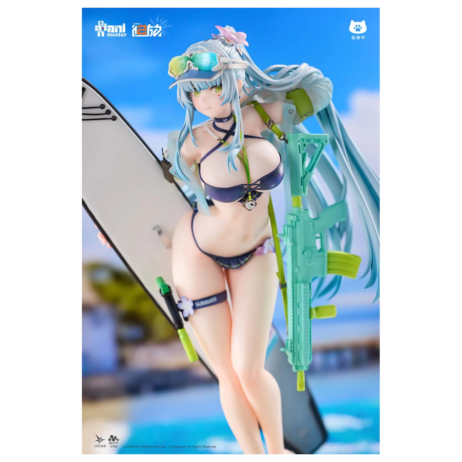 Girls' Frontline 2: Exilium statua 1/7 HK416 Cerulean Breaker 24 cm fotografija proizvoda