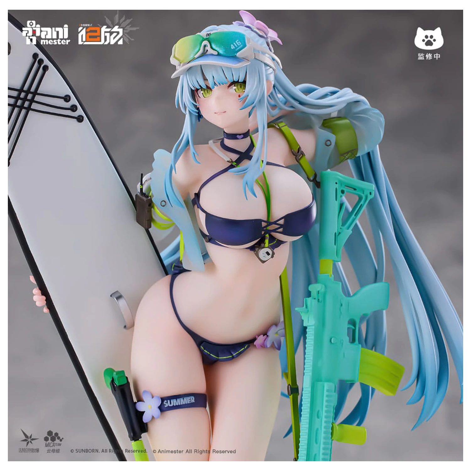 Girls' Frontline 2: Exilium statua 1/7 HK416 Cerulean Breaker 24 cm fotografija proizvoda
