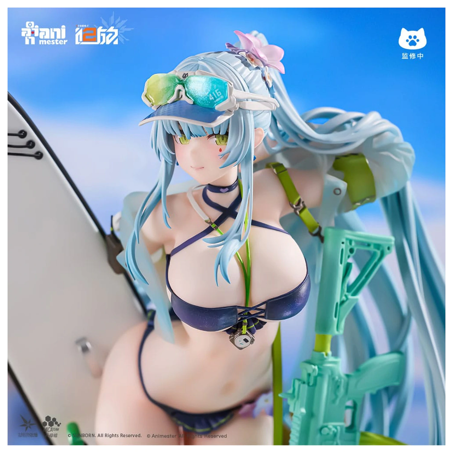 Girls' Frontline 2: Exilium statua 1/7 HK416 Cerulean Breaker 24 cm fotografija proizvoda
