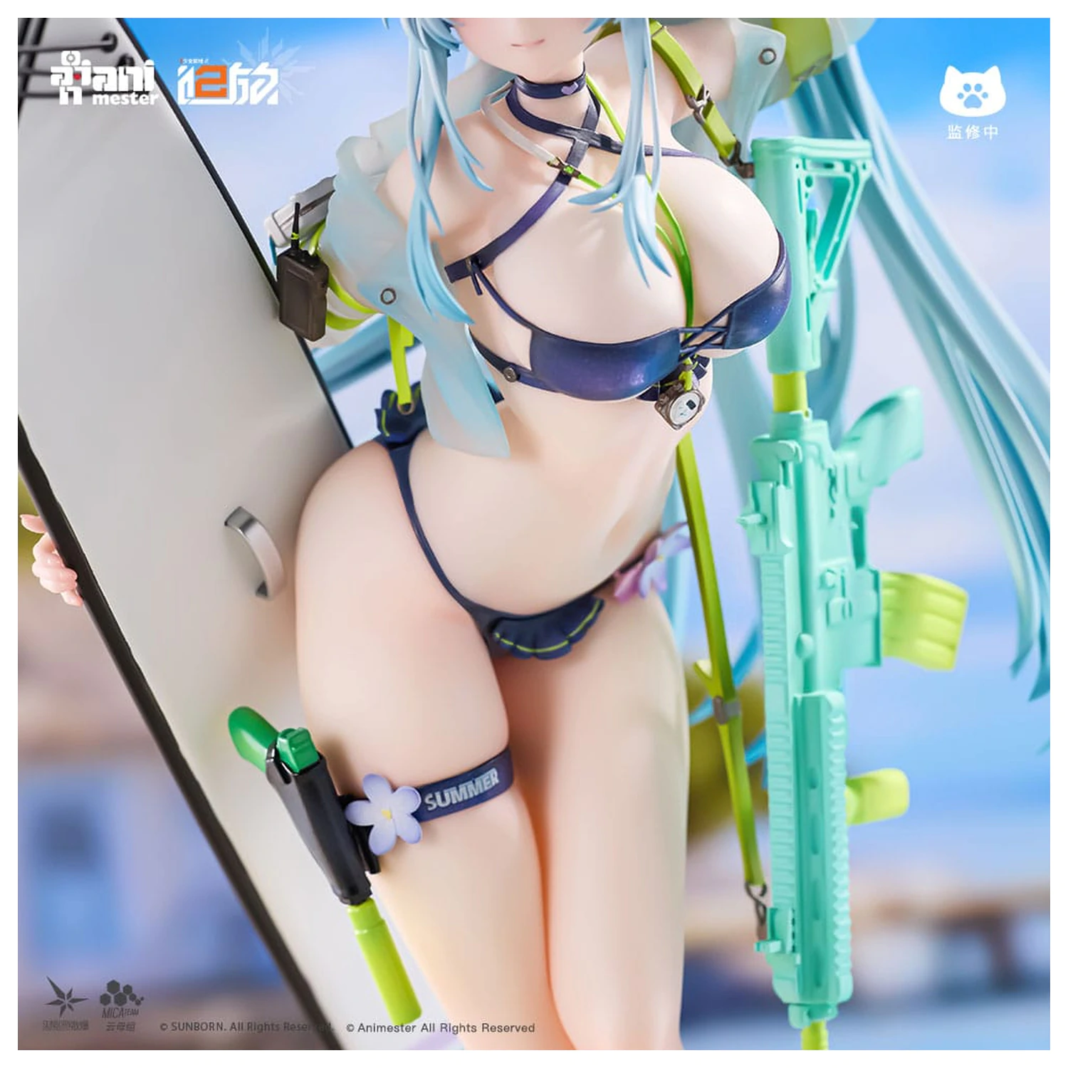 Girls' Frontline 2: Exilium statua 1/7 HK416 Cerulean Breaker 24 cm fotografija proizvoda
